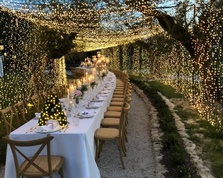Cena sul parco degli ulivi Cena sul parco degli ulivi
