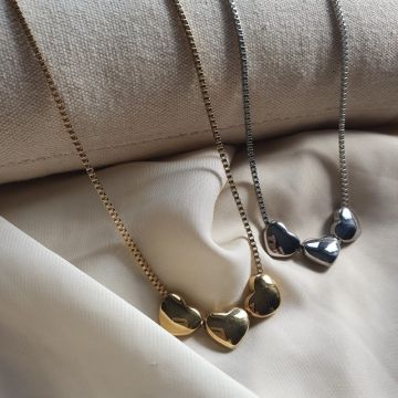 COLLANA TRIPLO CUORE 